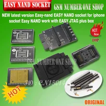 2022 najnowsza wersja Easy-nand EASY NAND gniazdo dla iphone #039 a łatwe NAND praca z łatwym JTAG plus tanie tanio gsmjustoncct NONE EASY NAND socket for iphone CN (pochodzenie) Easy-nand EASY NAND socket