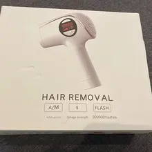 Fotodepiladora láser IPL para mujer, recortadora Facial, depiladora láser con luz pulsada