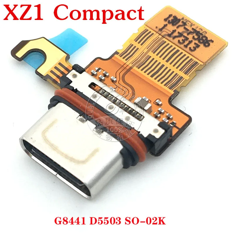 

For Sony Xperia XZ1 Compact G8441 D5503 SO-02K USB Charging port flex Cable Dock Connector Charging Port Flex Cable