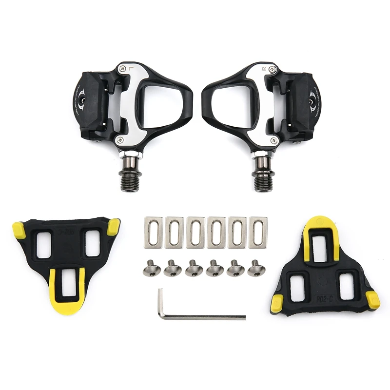 

Super sell-Cycling Road Bike Bicycle Self-Locking Pedals for SHIMANO SPD SL Road Bike Clipless Pedals