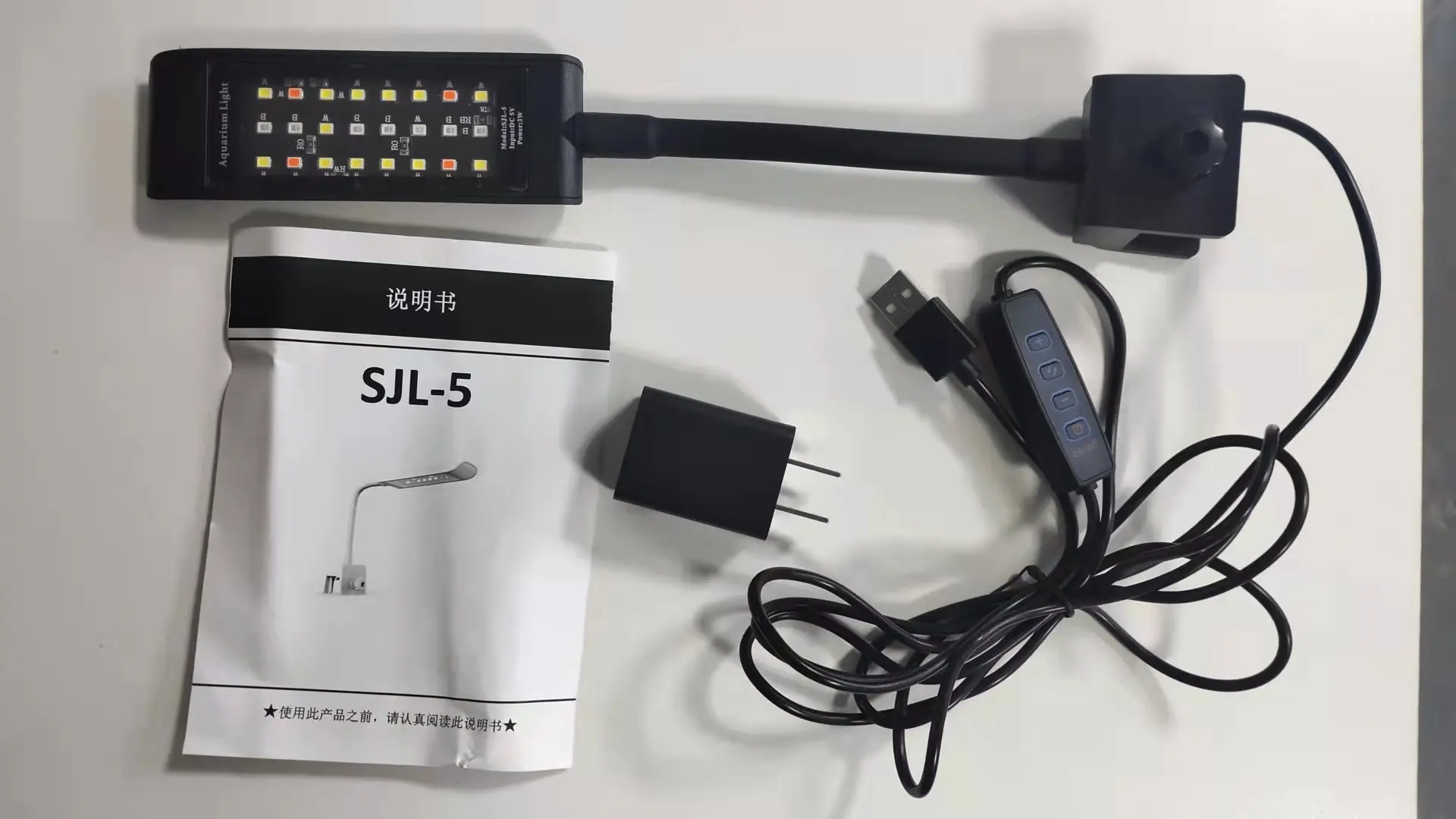 Aquarium Light Fish Tank Light Fish Tank Underwater Led Dimming Clip Lighting Light Color