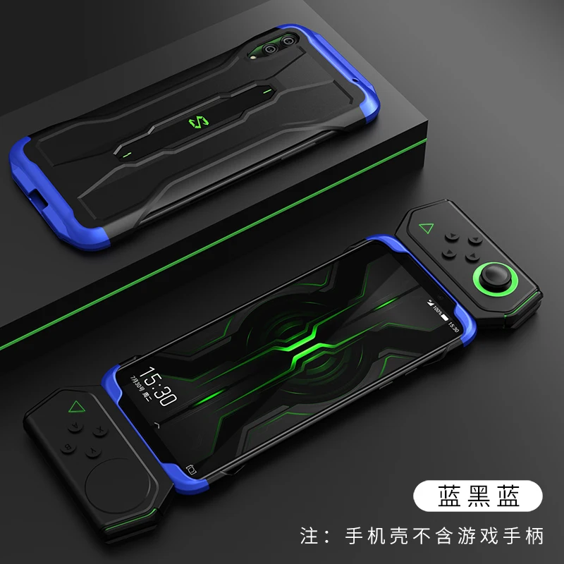 Blue Black Blue GKK полный защитный чехол для Xiaomi mi Blackshark 2 Pro чехол противоударный жесткий PC матовый чехол для Xiao mi BlackShark 2 Pro Coque - Цвет: Blue Black Blue