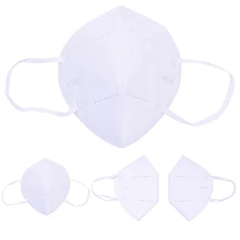 

1pc Face mascae Disposable Protect Dust Mouth Facemask Solid Color Outdoor Dustproof Masque Adjustable Fabric Mascarillas Muffle