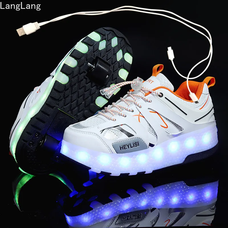 boys gold tennis shoes