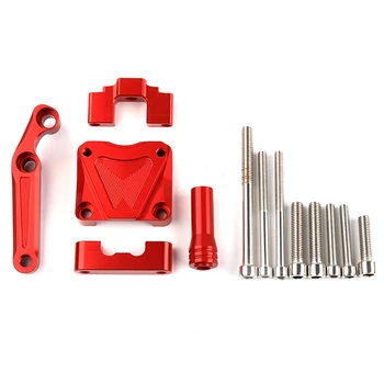 

Motorcycle CNC Aluminum Alloy Stabilizer Damper Complete Steering Mount Kit Bracket For Kawasaki Ninja 300 Damper Accessories