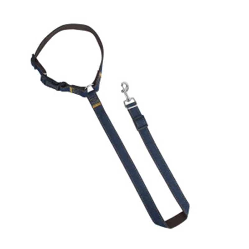 Pet Seat Belt Adjustable Pet Dog Cat Car Seat Belt Safety Leads Vehicle Seatbelt Harness - Color Name: BK
