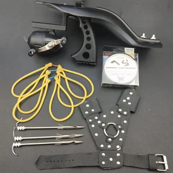 

Professional hunting slingshot fishing bow shooting catapult slingshot high quality shooting strong fishing slingshot