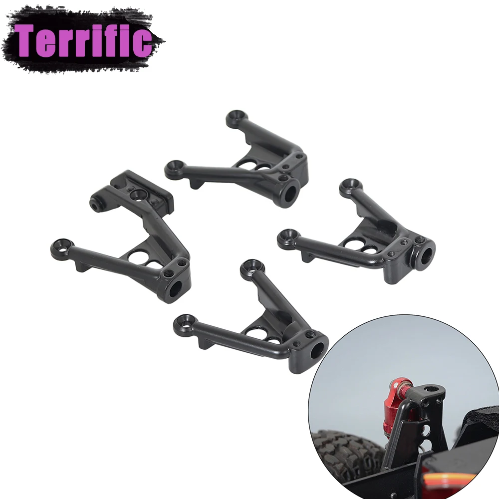 4Pcs Metal Shocks Hoops Shock Tower Mount for 1/10 RC Crawler Car Axial