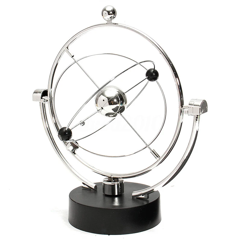 

Kinetic Orbital Revolving Gadget Perpetual Motion Desk Art Toy Office Decoration