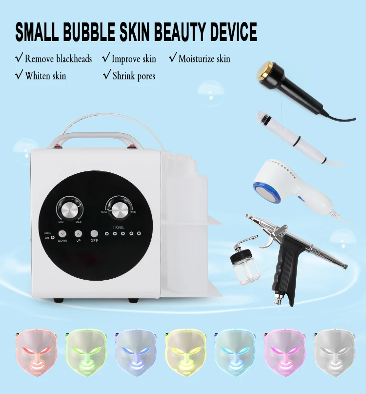 2018 new updated Face Rejuvenation skin lifting aqua facial machine skin care dermabrasion aqua machine peel