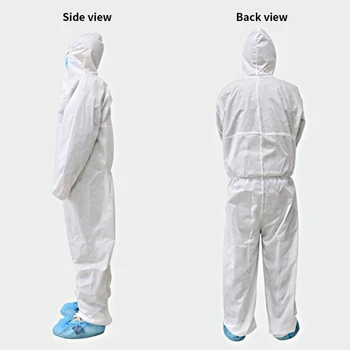 

KK-00896 Disposable Efficient Bacteriostasis One-piece Isolation Gown Coverall Suit Anti-fog Isolate the Virus for Health Care