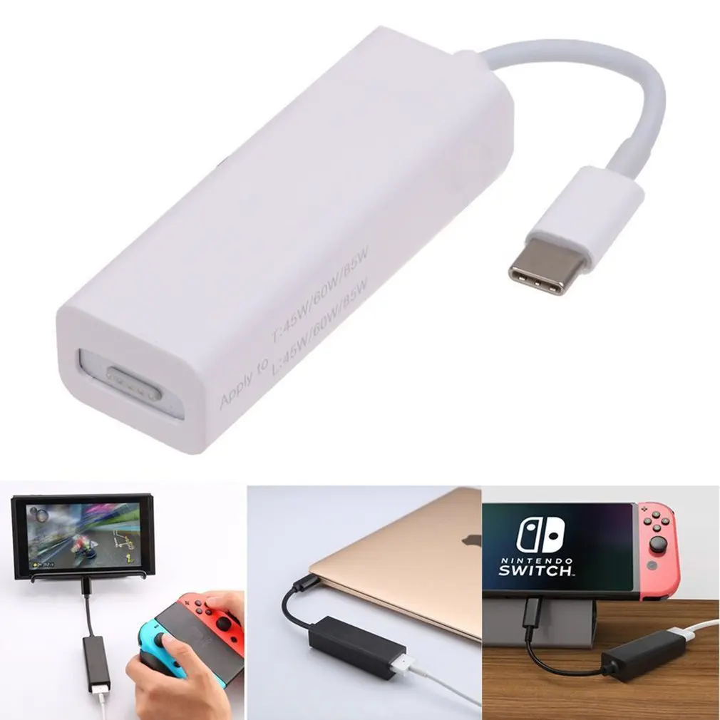 Универсальный Белый USB C type-C PD к Magsafe2 высококачественный адаптер для зарядки конвертер для Macbook Pro AC1407