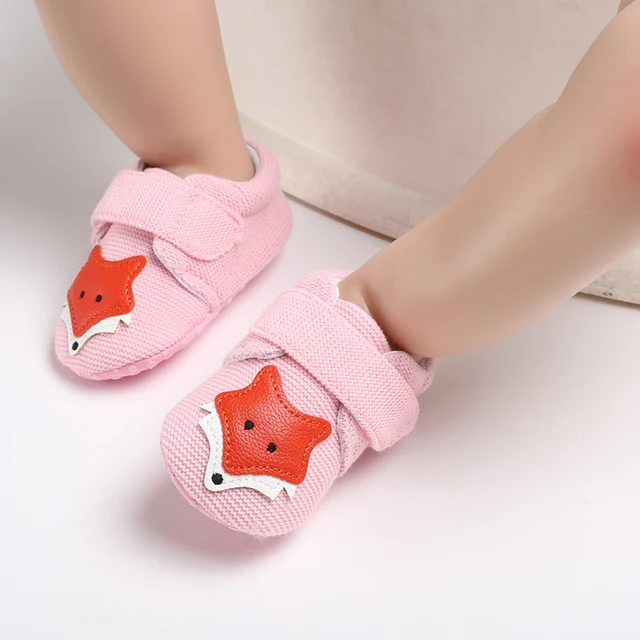 Newborns Fashion Solid Color Casual Shoes Princess Shoes Soft-soled Sneakers 0-18 Months Baby Bed Shoes Baby Walking Shoes C-518