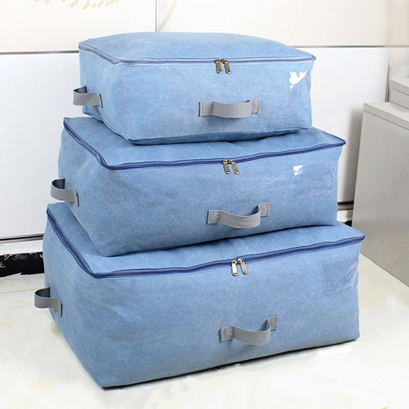 cotton storage bags for clothes