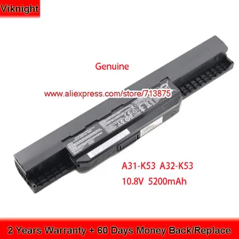 

Genuine A31-K53 A32-K53 A42-K53 Battery for Asus x53s K53E K53SV K43E A43S K53TA A53S K53B K53BY K53F K53J K53SD K53SJ K53T K53U