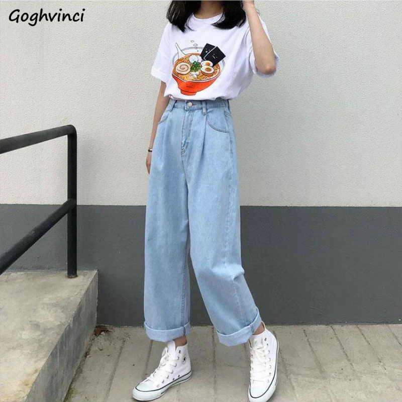 Jeans Women Ankle-length Denim Loose Plus Size 5XL Vintage Spring Straight Harajuku All-match Washed Students Casual Fashion New Jeans Women Ankle-length Denim Loose Plus Size 5XL Vintage Spring Straight Harajuku All-match Washed Students Casual Fashion New