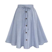 Горячая Для женщин ретро тянущиеся леггинсы-юбка для маленьких Высокая Талия однотонный расклешенное плиссированное платье с коротким и широким подолом миди летняя юбка IE998