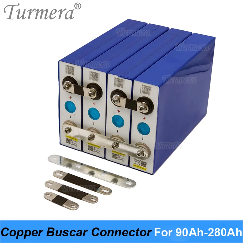20Pieces Copper Buscars Connector for 3.2V 90Ah 280Ah Lifepo4 Battery Assemble 12V Solar System or Uninterrupted Power Suppl | Электроника
