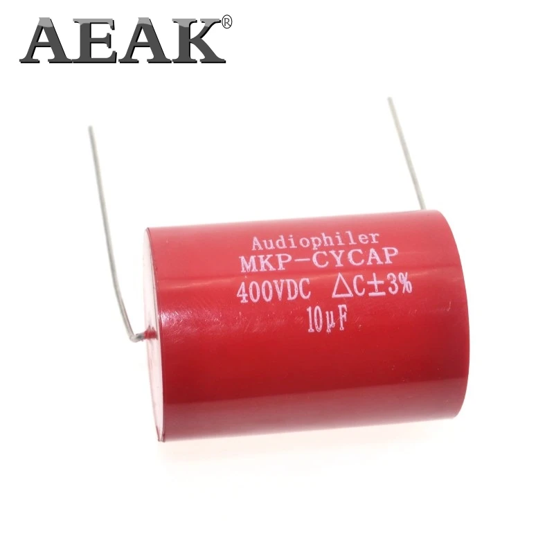 Осевой конденсатор AEAK Audiophiler MKP 250V 400V 630V DC HIFI DIY аудио класса для трубчатой гитары