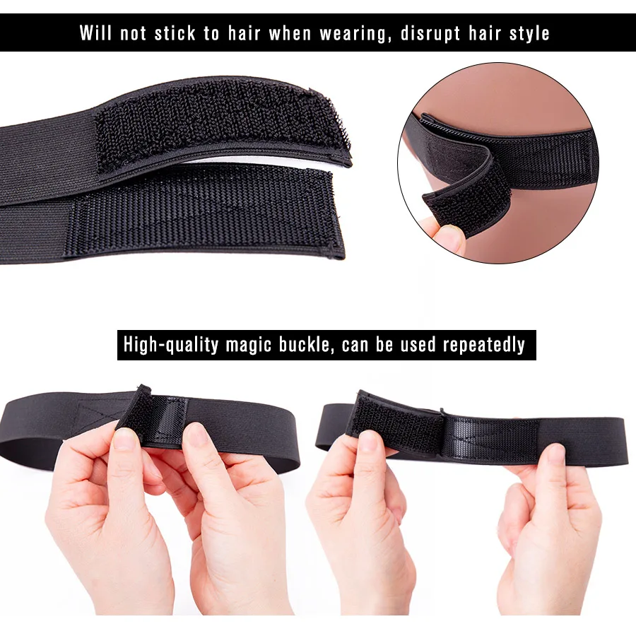 Adjustable Wig Caps For DIY Wig S/L/XL Base Cap Black Weaving Wig