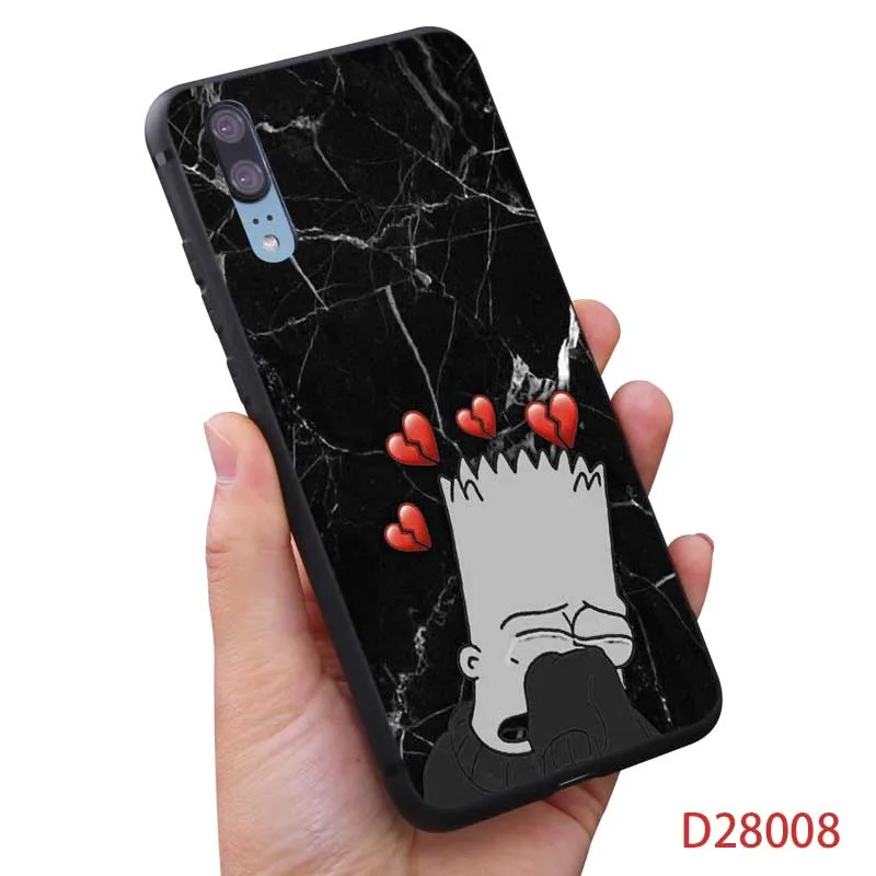 Rap Singer Lil Peep hellboy Life Cry Детское покрывало для huawei honor 9x pro 8x10 20 10 lite 20 pro Прозрачный мягкий силиконовый чехол для телефона - Цвет: D28008