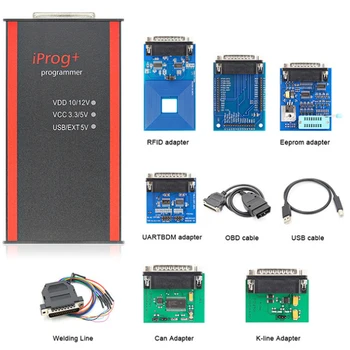 

Full IPROG Pro 2019 ECU Key Programmer Iprog Plus V84 IMMO Odometer Mileage Correction Airbag Reset PK DIGIPROG 3 Carprog Tango