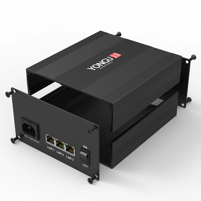 Электронная коробка Yonggu 145W82H150L мм алюминиевый корпус металлическая промышленное