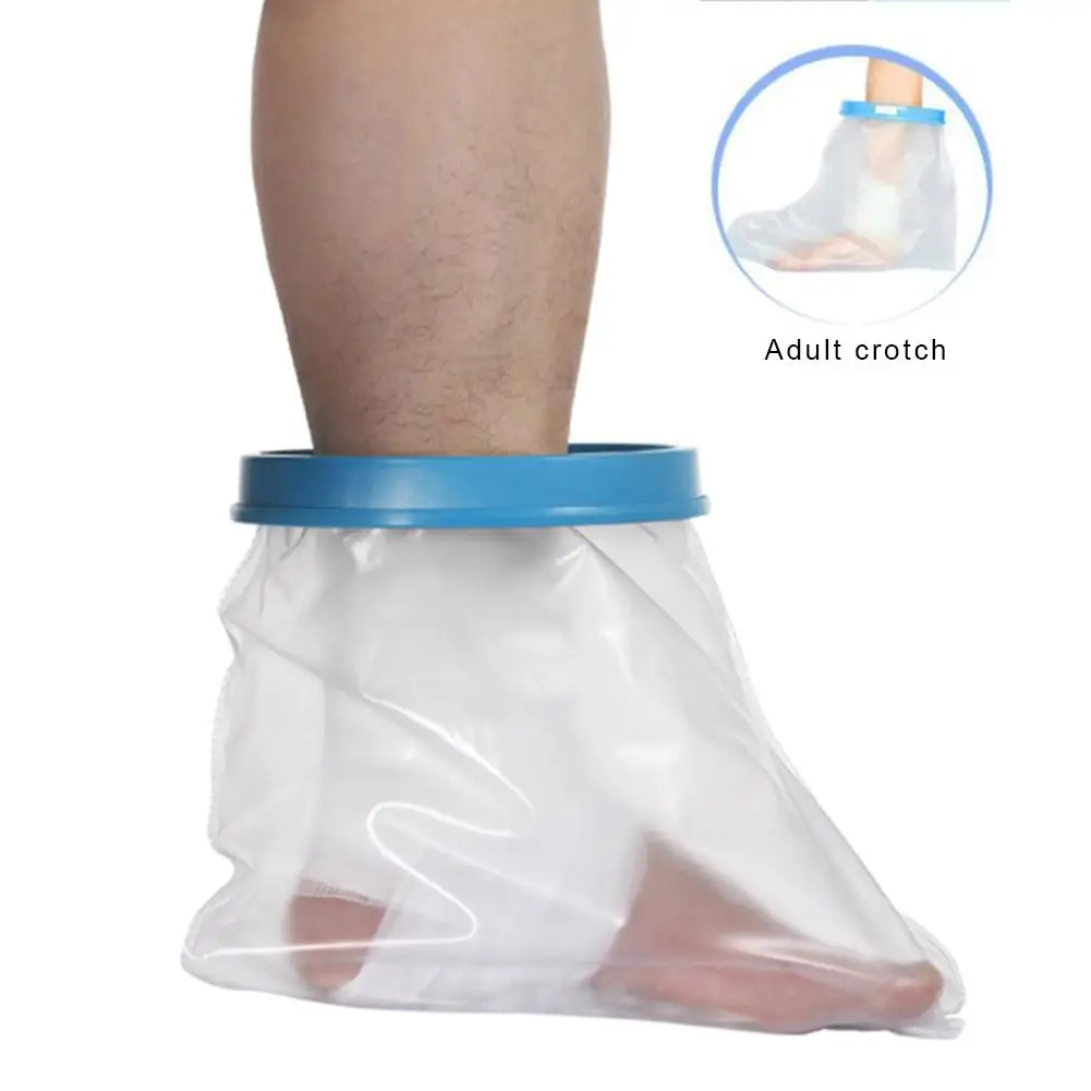 

Leg Protector Waterproof Cast Bandage Protector Wound Fracture Calf Cover For Children Shower Brace Support Leg Foot Care Tools
