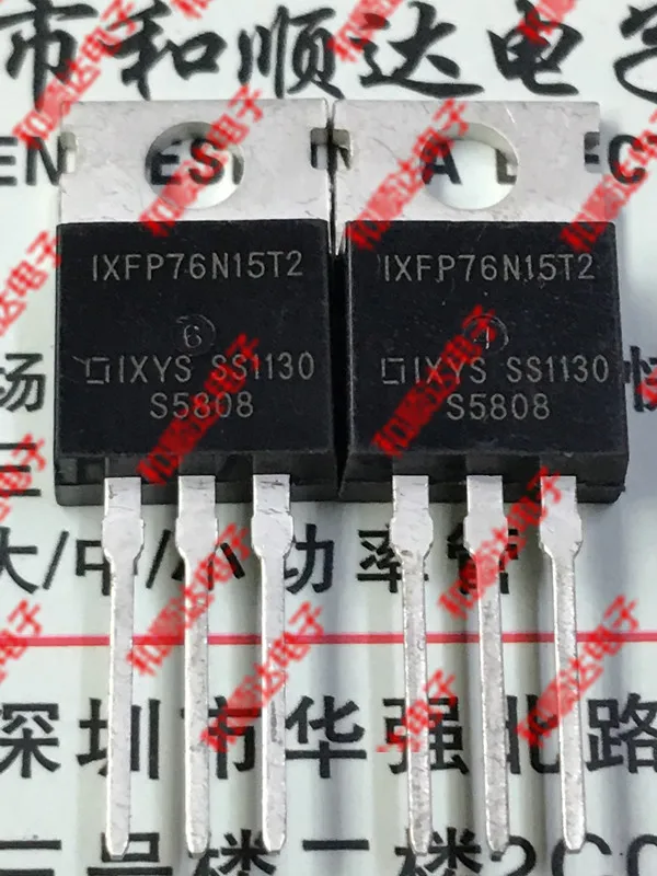 /5 шт/IXFP76N15T2 TO-220 150V 76A