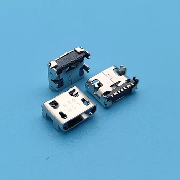 

50PCS Micro USB Jack Female 7Pin SMT Charging Dock Socket Connector For I739 I9070 I759 I9128V S6352