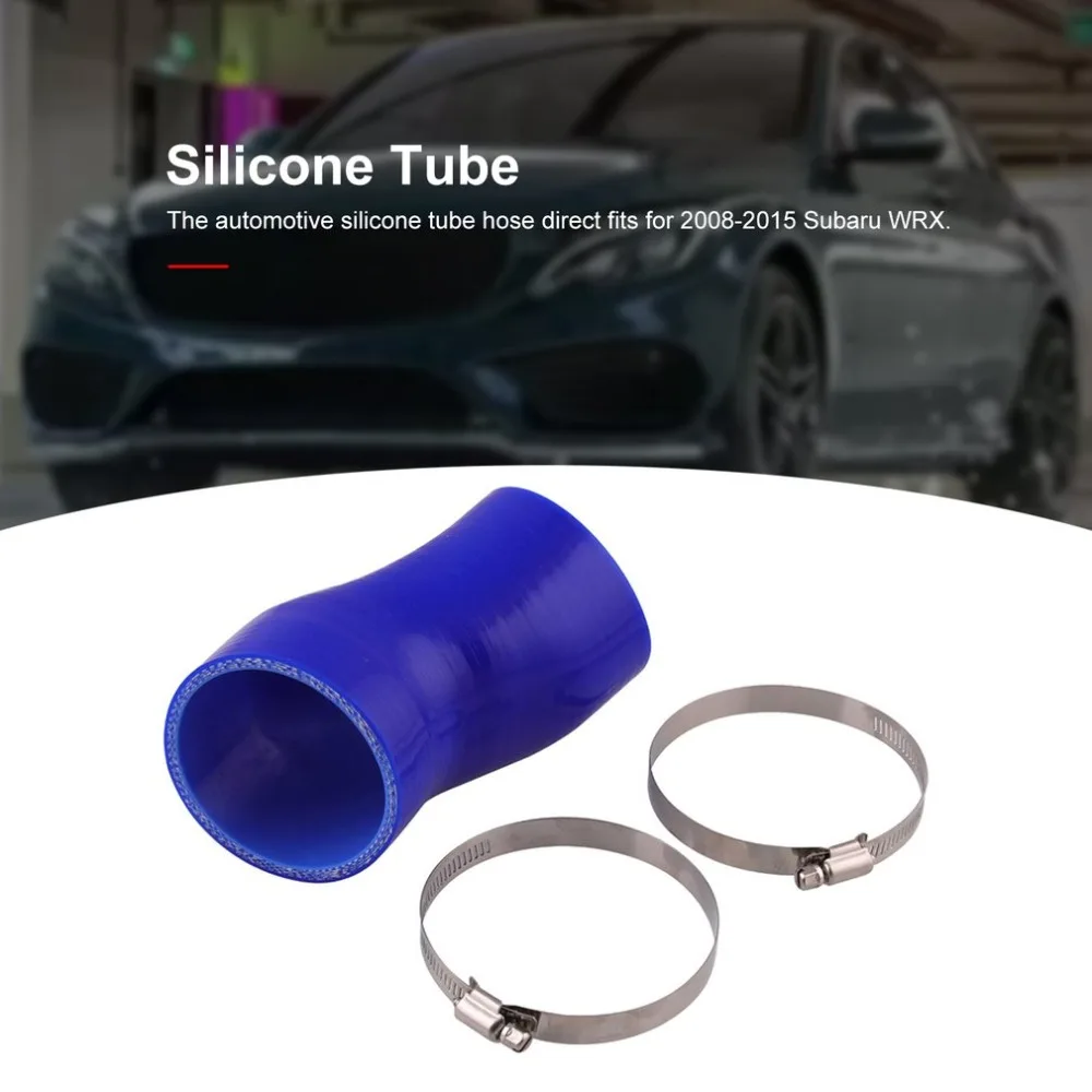 Silicone Boost Intercooler Pipe Throttle Body Hose Durable and Heat Resistant Soft Pipe for 2008- Subaru WRX