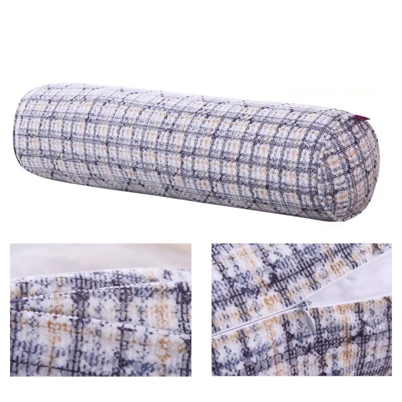 1 шт. замшевая тканевая подушка для стойка кровати мульти размер спальный лучше Болстер съемный шеи терапия сна постельные принадлежности Подушка - Цвет: 5