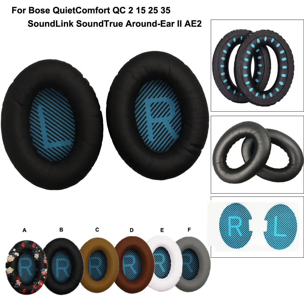 1 пара сменные амбушюры для BOSE QC2 QC15 QC25 QC35 AE 2 2i Вт | Электроника
