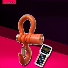 3T Wireless Digital Electronic Hanging Crane Scale With Wireless Handheld Meter OSC-WZ Weighing Scales 3.7V transmission 15m 30kg high accuracy electronic price computing weighing scales digital hanging hook crane scale