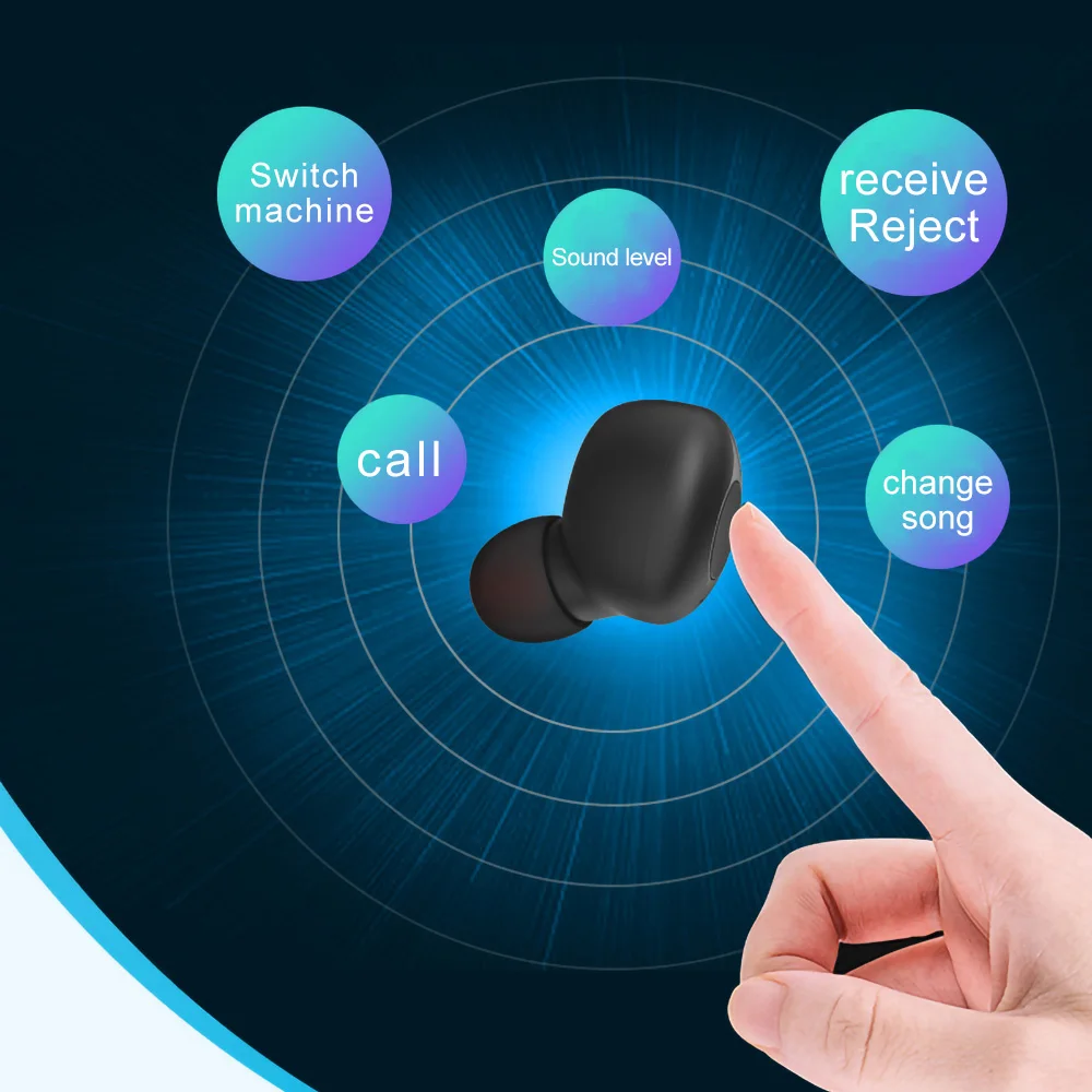 Новинка, S5 беспроводные наушники, Bluetooth 5,0, наушники TWS HIFI, мини, в ухо, для спорта, бега, гарнитура, Поддержка iOS/Android телефонов, HD вызов