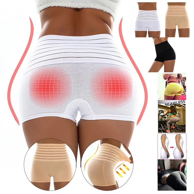 Womens Slimming Panties High Waist Tummy Control Briefs Female Trainer Shaping Underpants Butt Lifter Shapewear Underwear shapewear for dresses