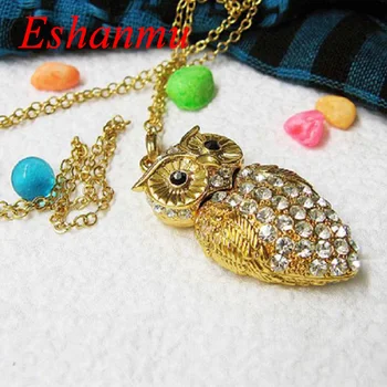 

Crystal Owl Shape Usb Flash Drive Eshanmu Brand New 4GB 8GB 16GB 32GB 64GB 128GB Memory Stick Fashion Hot Pendrive