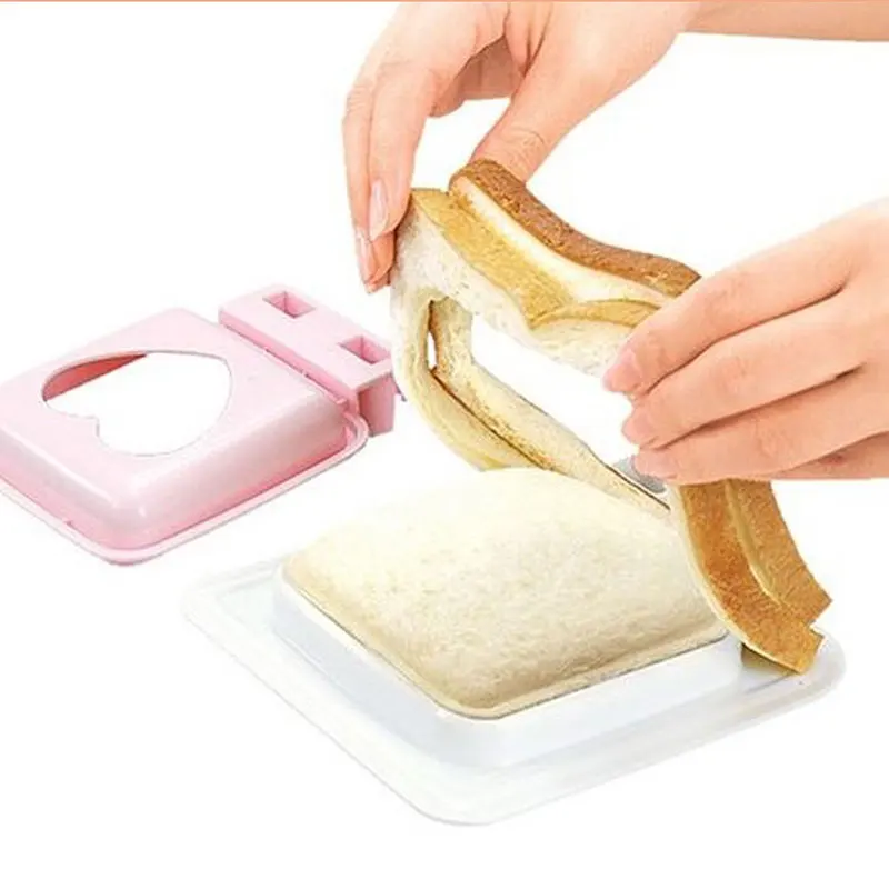 Резак Liefde Ontbijt Keuken Bakvormen сэндвич форма DIY инструмент Hartvorm Brood тост прессформа|Формы