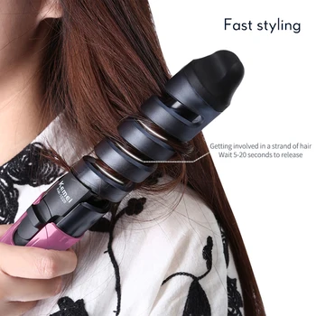 

Electric Hair Curler Multifunctional Curling Iron Curl Styler Styling Tools Hair Modeler Anti-Scalding Spiral Curling Iron