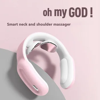 

Smart Electric Neck and Shoulder Massager Pain Relief Tool Health Care Relaxation Cervical Vertebra Physiotherapy