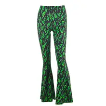 ^#Cheap Fashion Women Print High Waist Foldover Pants Cotton Fitness Workout Comfy Lounge Long Wide Boot Leg ^#Cheap Fashion Women Print High Waist Foldover Pants Cotton Fitness Workout Comfy Lounge Long Wide Boot Leg