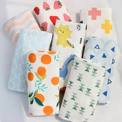 Manta de algodón tejida para bebé recién nacido, ropa de cama bonita, suave, para recibir, toallas de baño