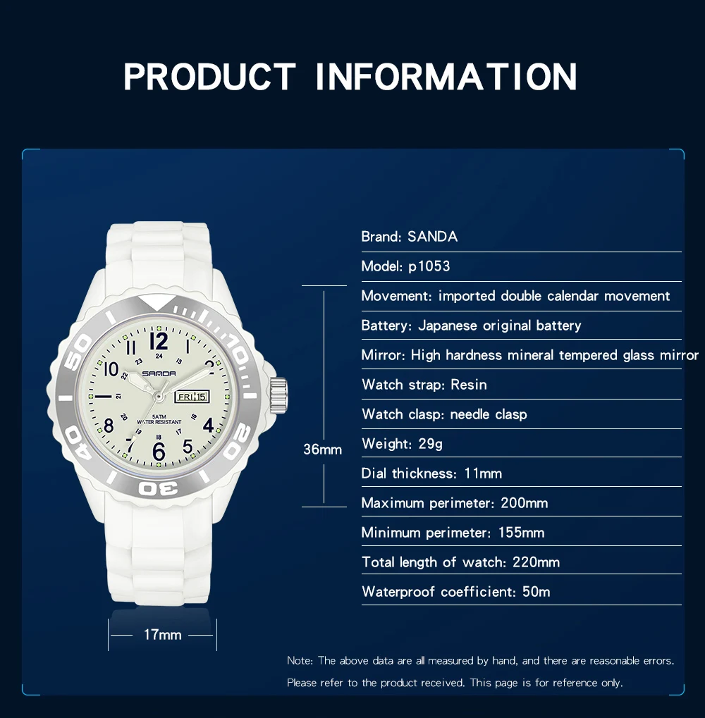 Simple Women's Watches Quartz Clock Date Luminous Waterproof Women Sport Watch Silicone Student Analog Watches Reloj Mujer