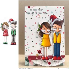

Christmas Parents Metal Cutting Dies Stamps Scrapbook Diary Decoration Embossing Cut Dies Template Diy Greeting Card Handmade