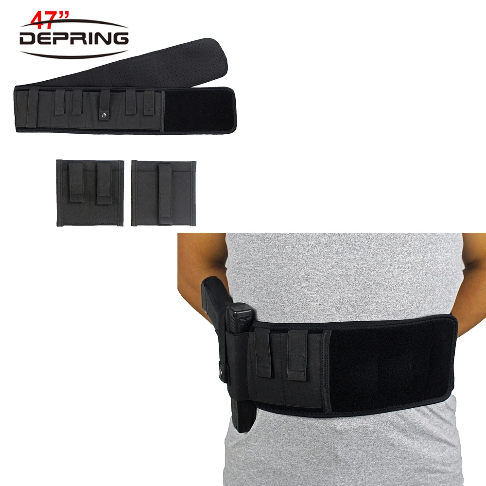 

Concealed Carry Holster Elite Duty Ambidextrous Belly Band Holster Handgun Shoulder Waist Rig Ankle Pistol Holster