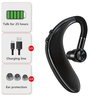 

Wireless Bluetooth 5.0 Earphones HiFi Stereo Ear Hook Sports Headphones Business Driving Handsfree With Microphone music Headset