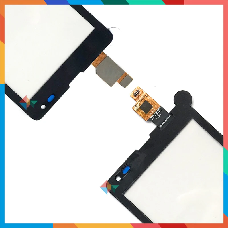 10 шт./лот Высокое качество 4," для Nokia microsoft Lumia 435 532 N435 N532 сенсорный экран дигитайзер Переднее стекло объектив сенсорная панель