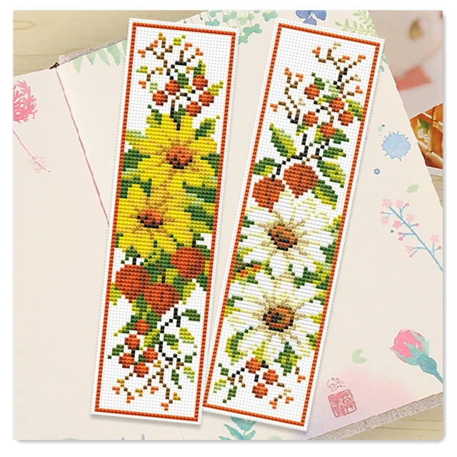 Free Cross Stitch Patterns Bookmarks  Counted Cross Stitch Bookmark Kits -  031 Diy - Aliexpress