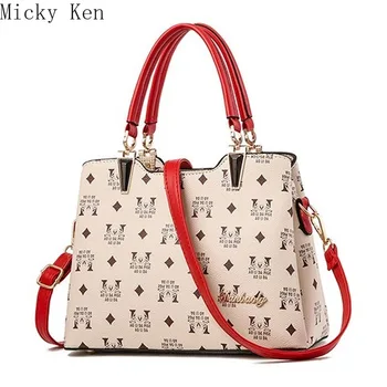 

2019 new Luxury Women Handbags Leather Designer Pattern Shoulder Bag Fur Ball Ladies Tote Bag Female Messenger Bags For Women