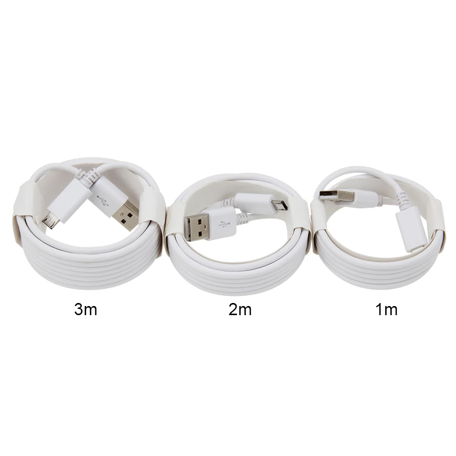 50pcs/lot Micro USB Cable 2A Fast Charging Data Charger Cables for Samsung S6 S7 Edge Xiaomi Huawei MP3 Android Cord | Мобильные